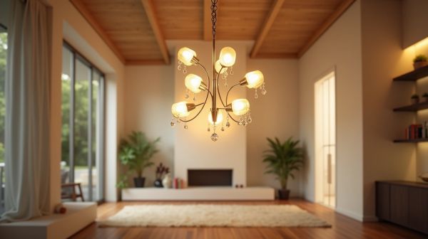 Choisir le bon plafonnier pour illuminer votre salon