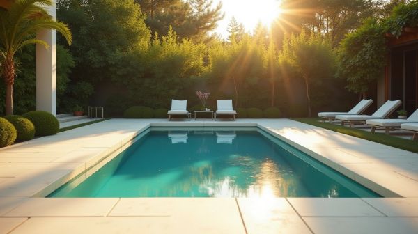 Petit terrain, vraie piscine : les configurations qui fonctionnent en coque polyester