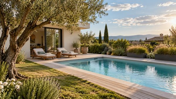 Piscine en coque polyester : aménagements pour petits espaces