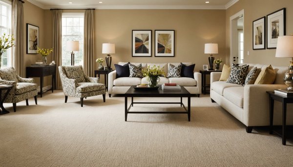 10 conseils déco avec moquette beige pour élargir votre espace